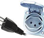 Type J: This socket also works with plug C but NOT with N